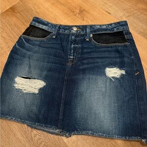 good american mini skirt